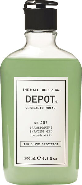 Depot No.406 Transparent Shaving Gel 200ml