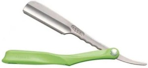 Feather Artist Club SS Folding Razor, Lime - Thumbnail