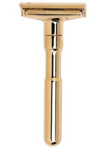 Merkur Futur 702 Adjustable Double Edge Safety Razor, Gold Plated - Thumbnail