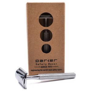 Parker 78R-CH Double Edge Safety Razor - Thumbnail