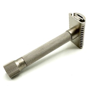 Parker Variant SC Adjustable Safety Razor, Open Comb, Chrome - Thumbnail