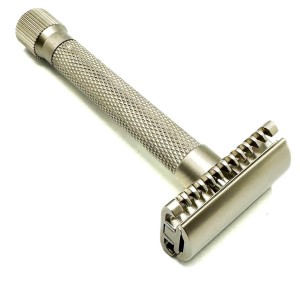 Parker Variant SC Adjustable Safety Razor, Open Comb, Chrome - Thumbnail