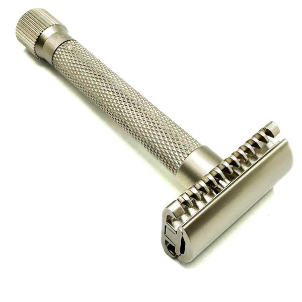 Parker Variant SC Adjustable Safety Razor, Open Comb, Chrome