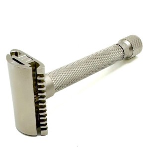 Parker Variant SC Adjustable Safety Razor, Open Comb, Chrome - Thumbnail