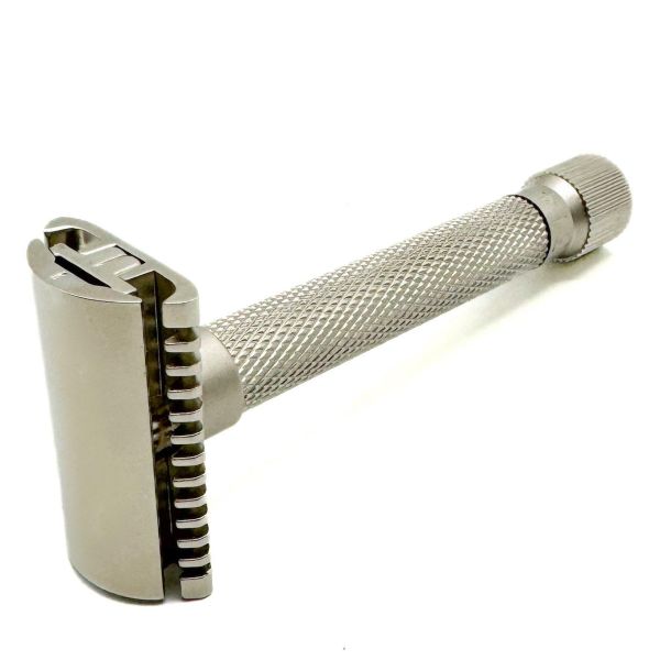 Parker Variant SC Adjustable Safety Razor, Open Comb, Chrome