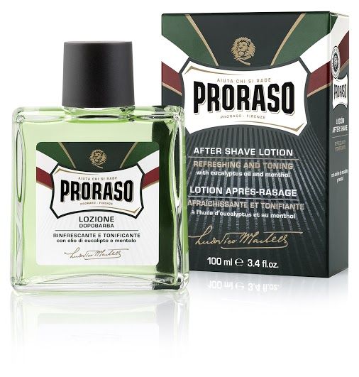 Proraso Aftershave Lotion with Eucalyptus & Menthol, 100ml