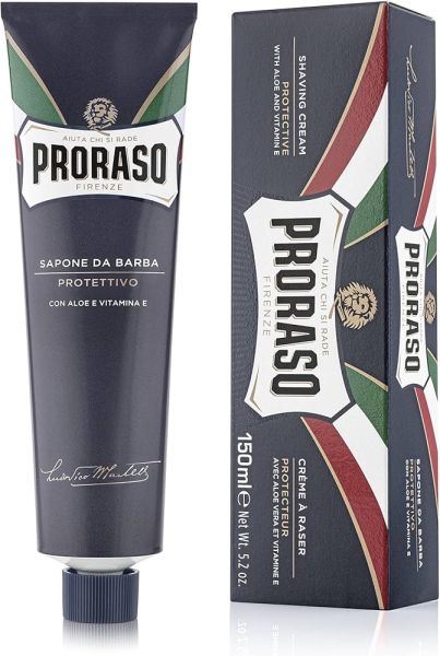 Proraso Shaving Cream with Aloe Vera & Vitamin E, 150ml