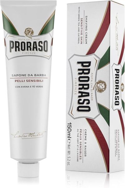 Proraso Shaving Cream with Green Tea & Oatmeal, 150ml