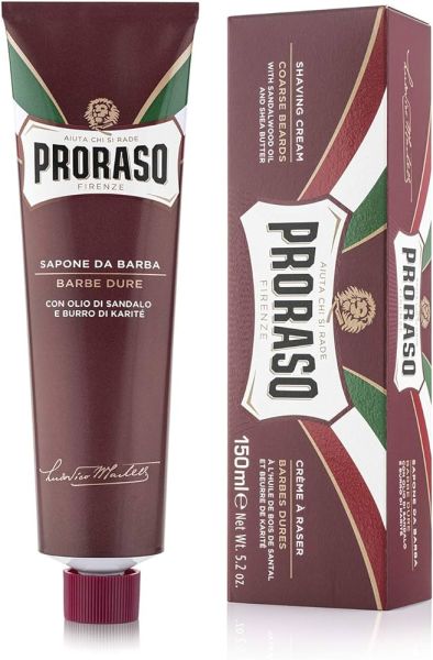 Proraso Shaving Cream with Sandalwood & Shea Butter, 150ml