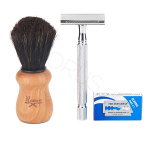 Razora Shaving Kit, Horse Hair - Thumbnail