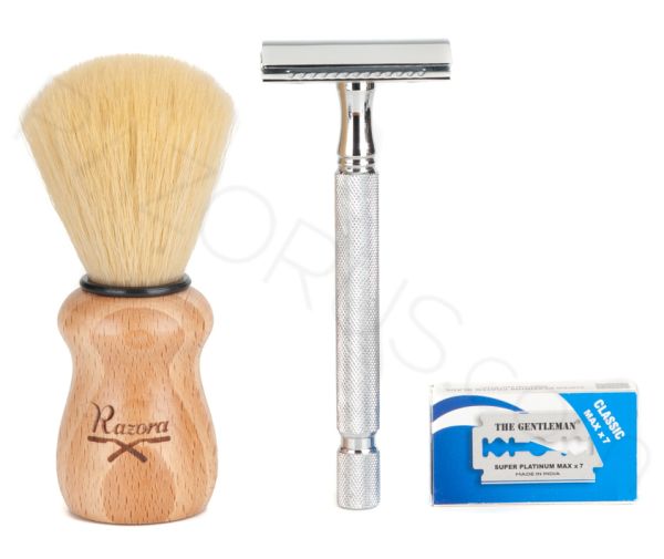 Razora Shaving Kit, Synthetic