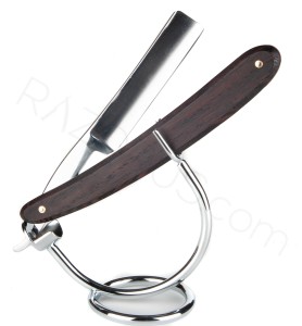 Restored Straight Razor, Wenge - Thumbnail