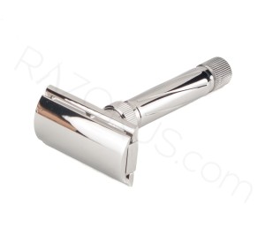 Yaqi Ultima Stainless Steel Adjustable Double Edge Safety Razor - Thumbnail