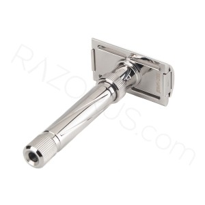 Yaqi Ultima Stainless Steel Adjustable Double Edge Safety Razor - Thumbnail