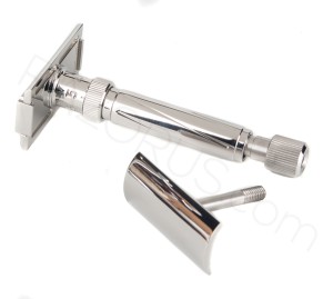 Yaqi Ultima Stainless Steel Adjustable Double Edge Safety Razor - Thumbnail